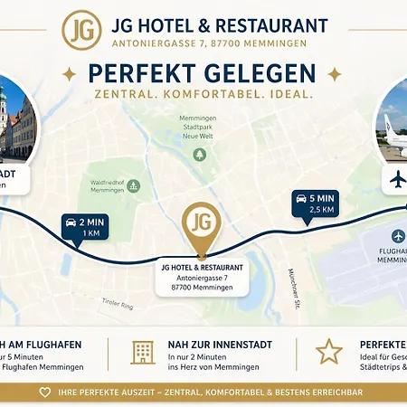 Otel Jg & Restaurant Antoniergasse